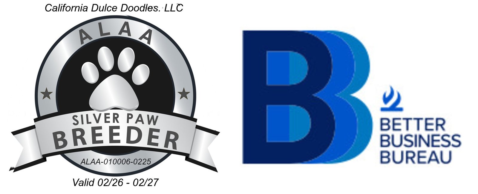 ALA, WALA, OFA and BBB logos